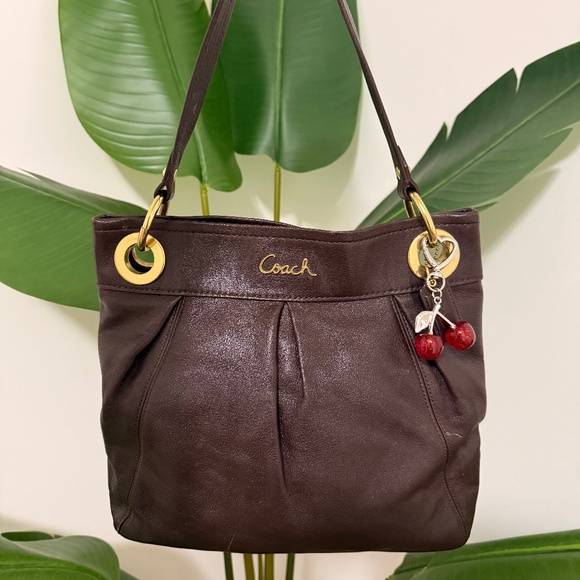 Authentic Vintage Coach Shoulder Bag with Sling - Picture 1 of 5